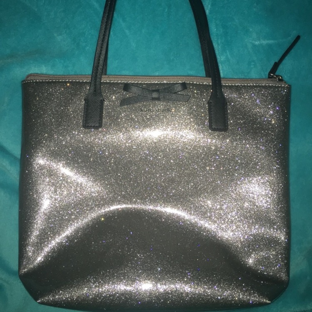 Kate Spade Mavis Street Glitter Tote